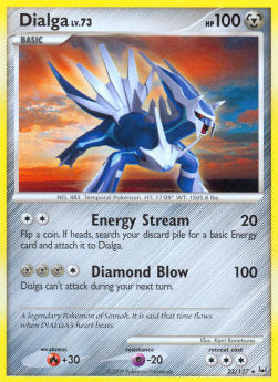 Dialga Lv.73⁣ - Platinum⁣ (Rare)⁣ [23]