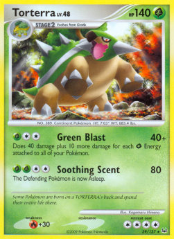 Torterra Lv.48⁣ - Platinum⁣ (Rare)⁣ [39]