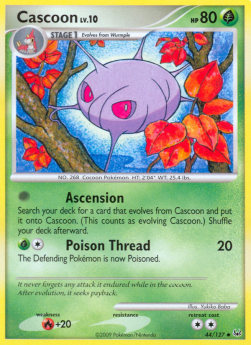 Cascoon Lv.10⁣ - Platinum⁣ (Uncommon)⁣ [44]