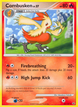 Combusken Lv.27⁣ - Platinum⁣ (Uncommon)⁣ [45]