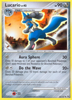 Lucario Lv.42⁣ - Platinum⁣ (Uncommon)⁣ [53]