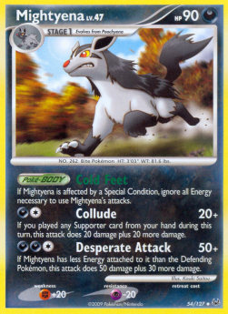 Mightyena Lv.47⁣ - Platinum⁣ (Uncommon)⁣ [54]