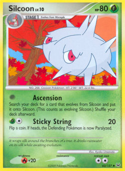 Silcoon Lv.10⁣ - Platinum⁣ (Uncommon)⁣ [63]