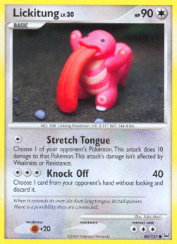 Lickitung Lv.30⁣ - Platinum⁣ (Common)⁣ [80]