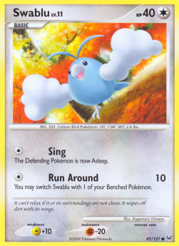 Swablu Lv.11⁣ - Platinum⁣ (Common)⁣ [97]