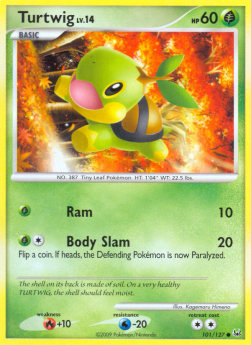 Turtwig Lv.14⁣ - Platinum⁣ (Common)⁣ [101]