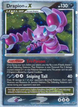 Drapion LV.X⁣ - Platinum⁣ (Ultra Rare)⁣ [123]