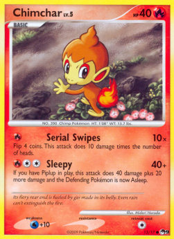 Chimchar Lv.5⁣ - POP Series 9⁣ (Common)⁣ [13]