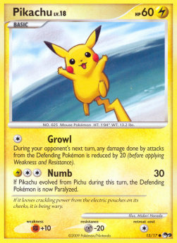 Pikachu Lv.18⁣ - POP Series 9⁣ (Common)⁣ [15]