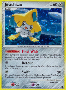 Jirachi Lv.39⁣ - Rising Rivals⁣ (Holo Rare)⁣ [7]