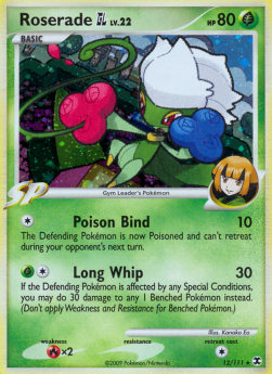 Roserade [GL] Lv.22⁣ - Rising Rivals⁣ (Holo Rare)⁣ [12]