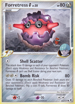 Forretress [G] Lv.35⁣ - Rising Rivals⁣ (Common)⁣ [61]