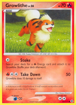 Growlithe Lv.26⁣ - Rising Rivals⁣ (Common)⁣ [63]