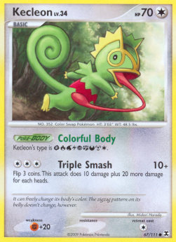 Kecleon Lv.34⁣ - Rising Rivals⁣ (Common)⁣ [67]