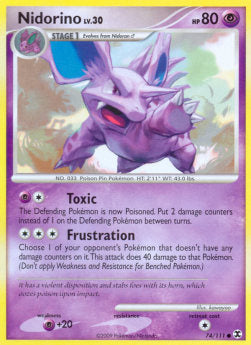 Nidorino Lv.30⁣ - Rising Rivals⁣ (Common)⁣ [74]