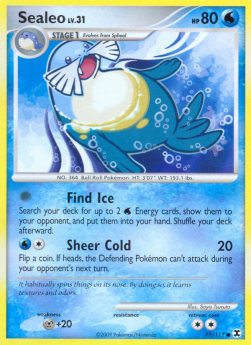 Sealeo Lv.31⁣ - Rising Rivals⁣ (Common)⁣ [77]