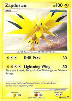 Zapdos Lv.40⁣ - Supreme Victors⁣ (Rare)⁣ [48]