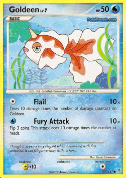 Goldeen Lv.7⁣ - Supreme Victors⁣ (Common)⁣ [107]