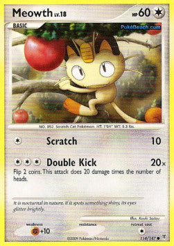 Meowth Lv.18⁣ - Supreme Victors⁣ (Common)⁣ [114]