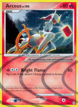 Arceus Lv.100⁣ - Arceus⁣ (Holo Rare)⁣ [AR3]