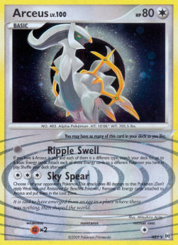Arceus Lv.100⁣ - Arceus⁣ (Holo Rare)⁣ [AR5]