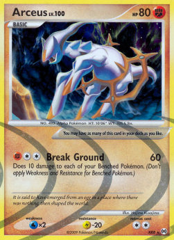 Arceus Lv.100⁣ - Arceus⁣ (Holo Rare)⁣ [AR8]