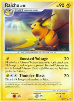 Raichu Lv.46⁣ - Arceus⁣ (Rare)⁣ [27]