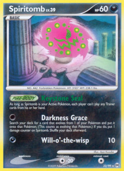Spiritomb Lv.39 - Arceus (Rare) [AR-32]