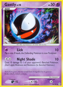 Gastly Lv.16⁣ - Arceus⁣ (Uncommon)⁣ [36]