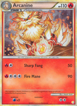 Arcanine⁣ - HeartGold & SoulSilver⁣ (Holo Rare)⁣ [1]