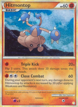 Hitmontop⁣ - HeartGold & SoulSilver⁣ (Holo Rare)⁣ [5]