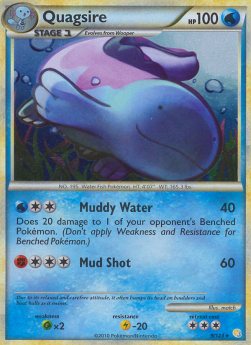 Quagsire⁣ - HeartGold & SoulSilver⁣ (Holo Rare)⁣ [9]