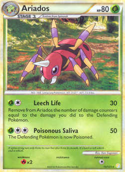 Ariados⁣ - HeartGold & SoulSilver⁣ (Rare)⁣ [15]