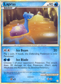 Lapras⁣ - HeartGold & SoulSilver⁣ (Rare)⁣ [24]