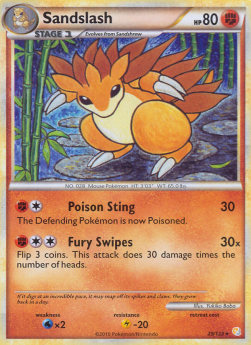 Sandslash⁣ - HeartGold & SoulSilver⁣ (Rare)⁣ [29]