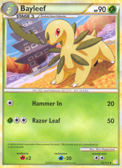 Bayleef⁣ - HeartGold & SoulSilver⁣ (Uncommon)⁣ [35]