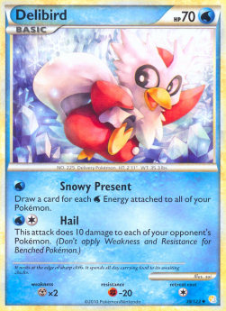 Delibird⁣ - HeartGold & SoulSilver⁣ (Uncommon)⁣ [39]