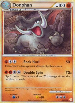 Donphan⁣ - HeartGold & SoulSilver⁣ (Uncommon)⁣ [40]