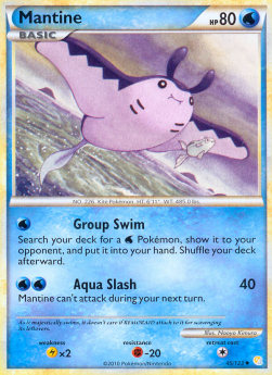Mantine⁣ - HeartGold & SoulSilver⁣ (Uncommon)⁣ [45]