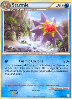 Starmie⁣ - HeartGold & SoulSilver⁣ (Uncommon)⁣ [53]