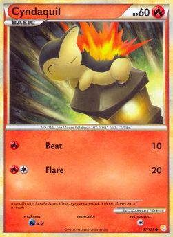 Cyndaquil⁣ - HeartGold & SoulSilver⁣ (Common)⁣ [61]