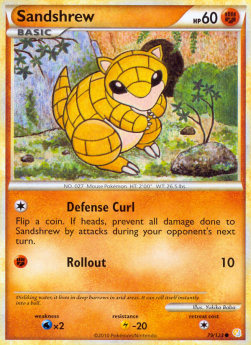 Sandshrew⁣ - HeartGold & SoulSilver⁣ (Common)⁣ [79]