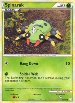 Spinarak⁣ - HeartGold & SoulSilver⁣ (Common)⁣ [83]