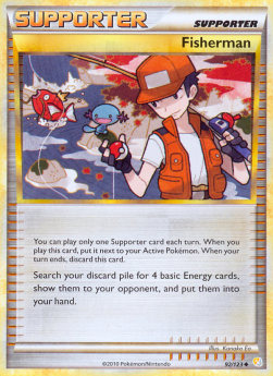 Fisherman⁣ - HeartGold & SoulSilver⁣ (Uncommon)⁣ [92]