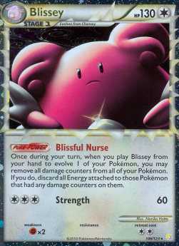 Blissey⁣ - HeartGold & SoulSilver⁣ (Ultra Rare)⁣ [106]