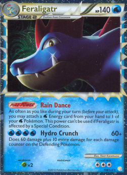 Feraligatr⁣ - HeartGold & SoulSilver⁣ (Ultra Rare)⁣ [108]
