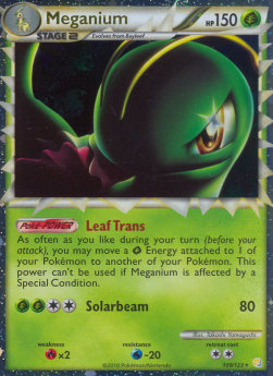 Meganium⁣ - HeartGold & SoulSilver⁣ (Ultra Rare)⁣ [109]