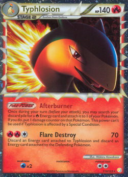 Typhlosion⁣ - HeartGold & SoulSilver⁣ (Ultra Rare)⁣ [110]