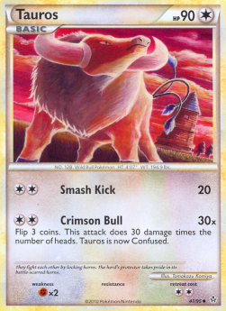 Tauros⁣ - Unleashed⁣ (Uncommon)⁣ [41]