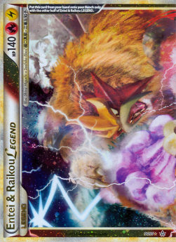 Entei & Raikou LEGEND⁣ - Unleashed⁣ (Ultra Rare)⁣ [90]